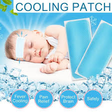 Fever Cooling Gel Patch (6 Pieces) for Headache, Migraine Relief for Kids & Adults Deepsea Life Sciences